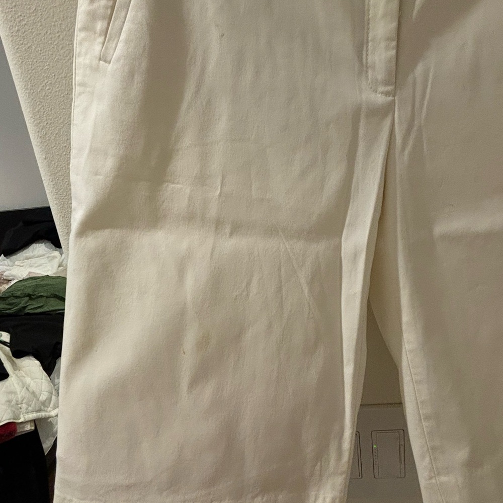 Faconnable fully-lined white cotton spandex shorts - Picture 4 of 4